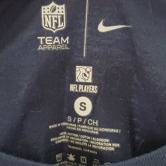 🔹️NWT Nike Broncos Blue Peyton Manning Short Sleeve Tshirt Small - Picture 6 of 7